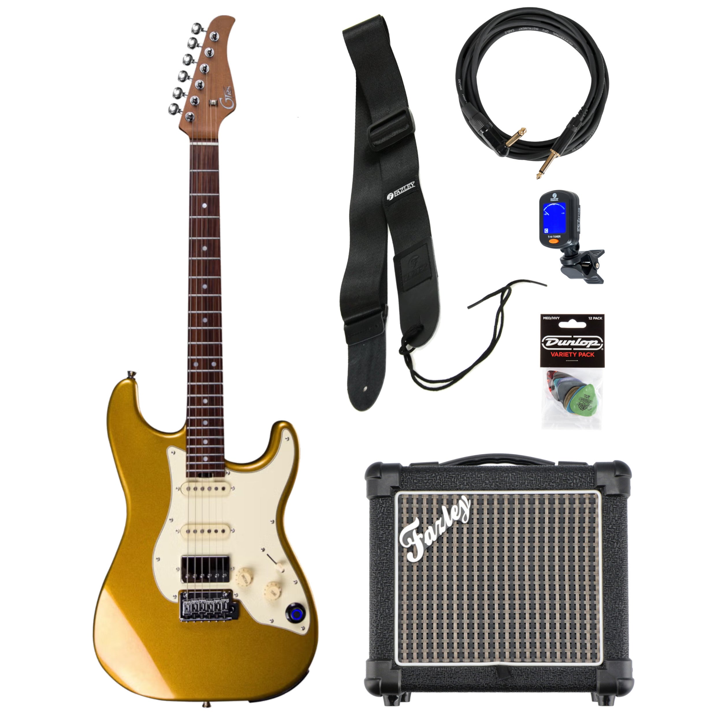 Mooer GTRS Guitars Standard 800 Gold