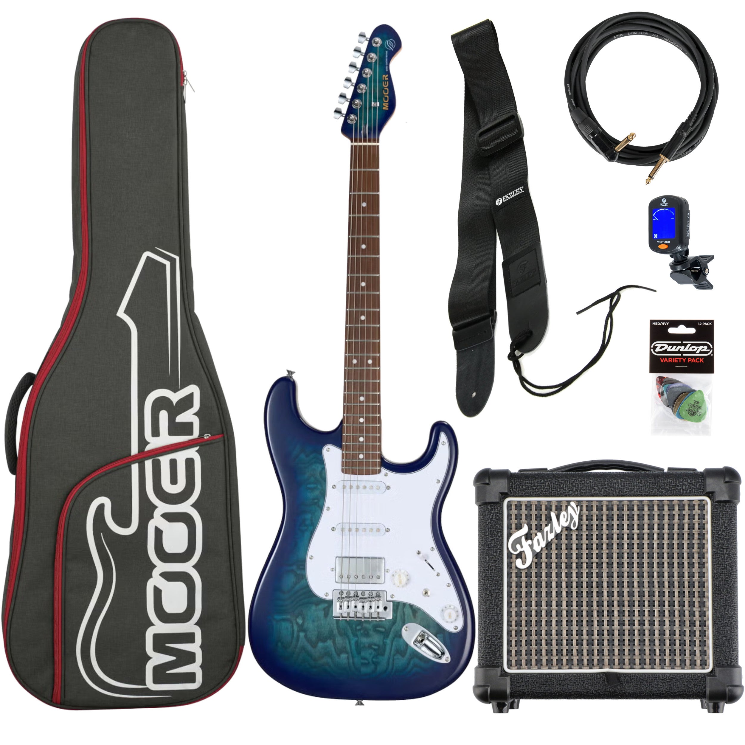 Mooer MSC20 Pro Ocean Blue