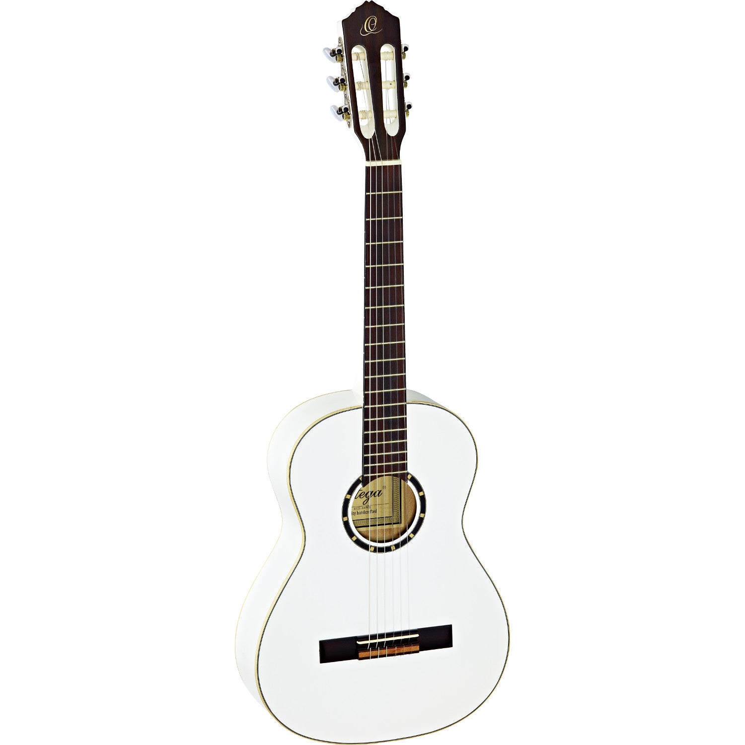 Ortega Family Series R121-3/4 klassieke gitaar wit met gigbag