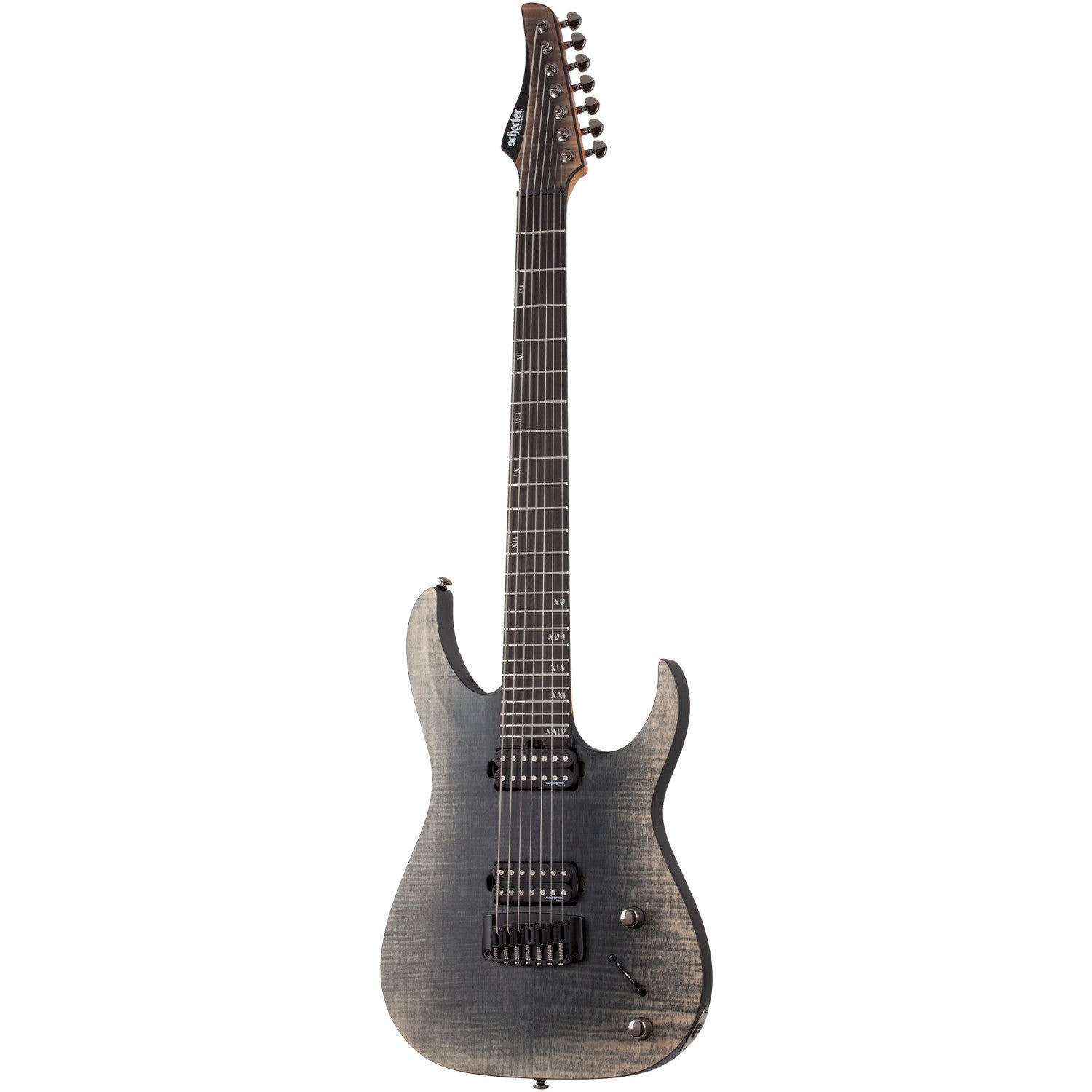 Schecter Banshee Mach 7 Fallout Burst elektrische gitaar