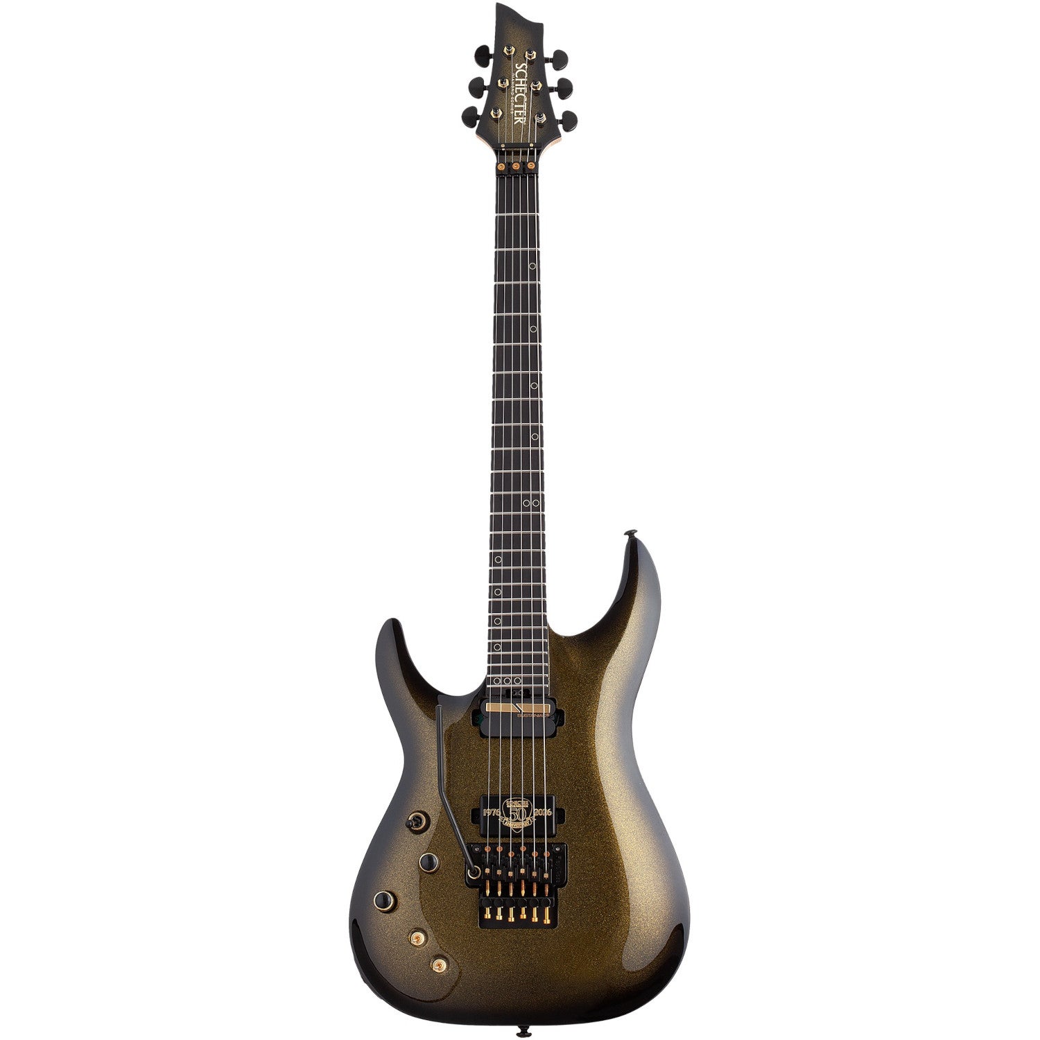 Schecter C-1 FR S 50th Anniversary 50th Gold Burst LH