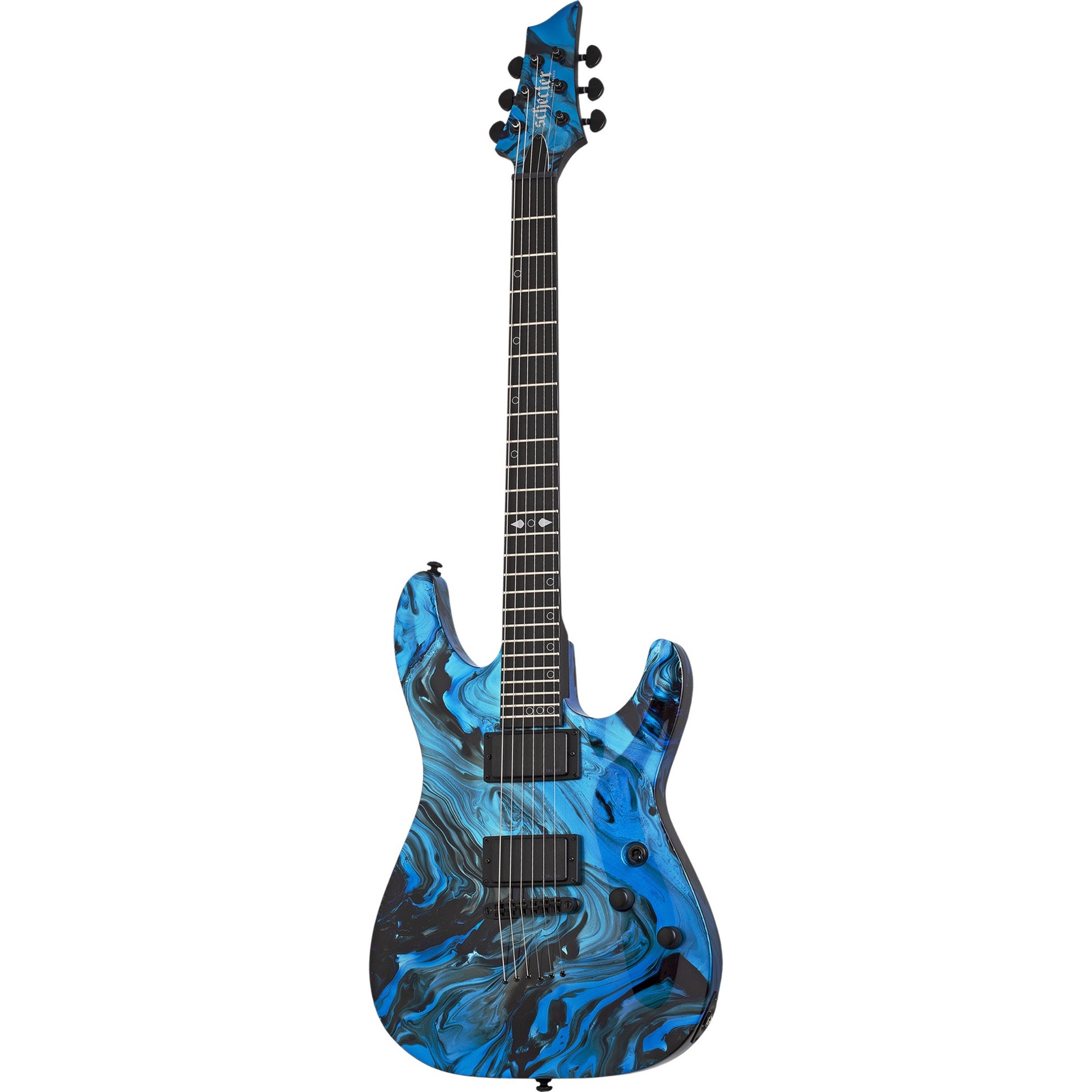Schecter C-1 Hydro-Dip Midnight Tide