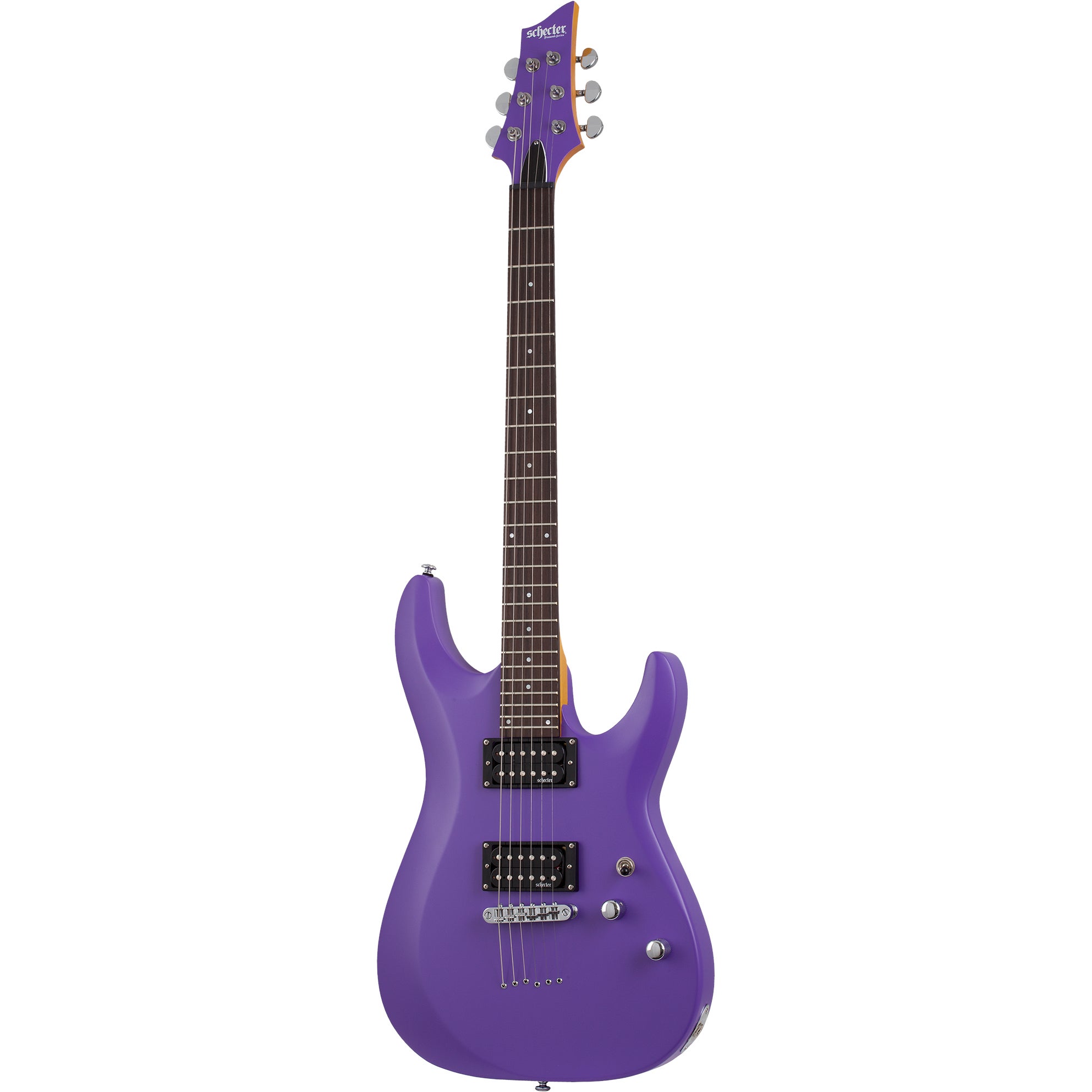Schecter C-6 Deluxe Satin Purple
