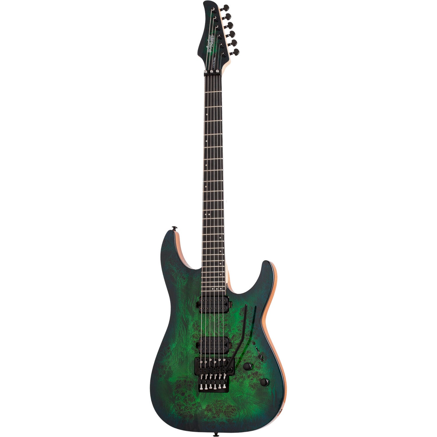 Schecter C-6 FR Pro Aqua Burst