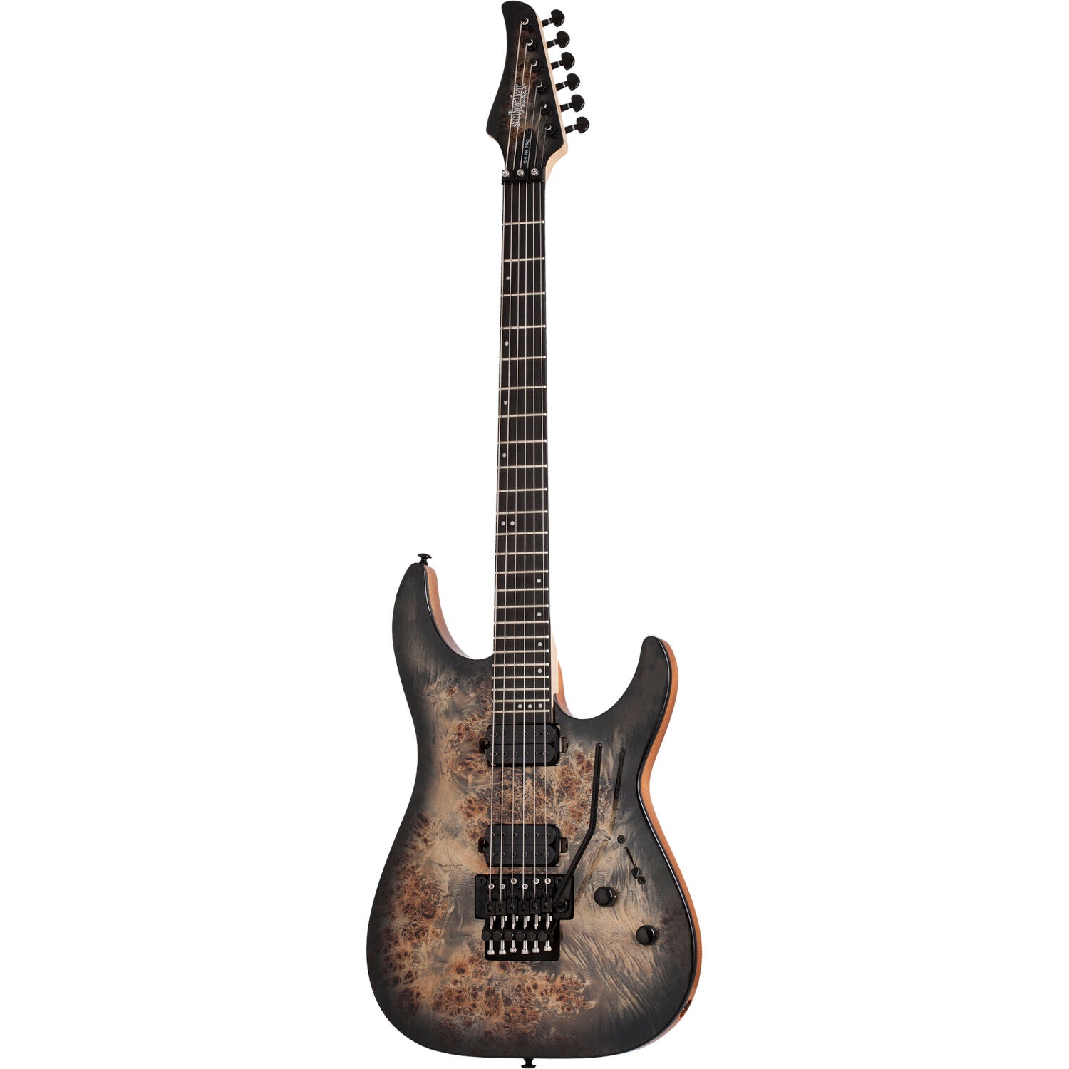 Schecter C-6 FR Pro Charcoal Burst