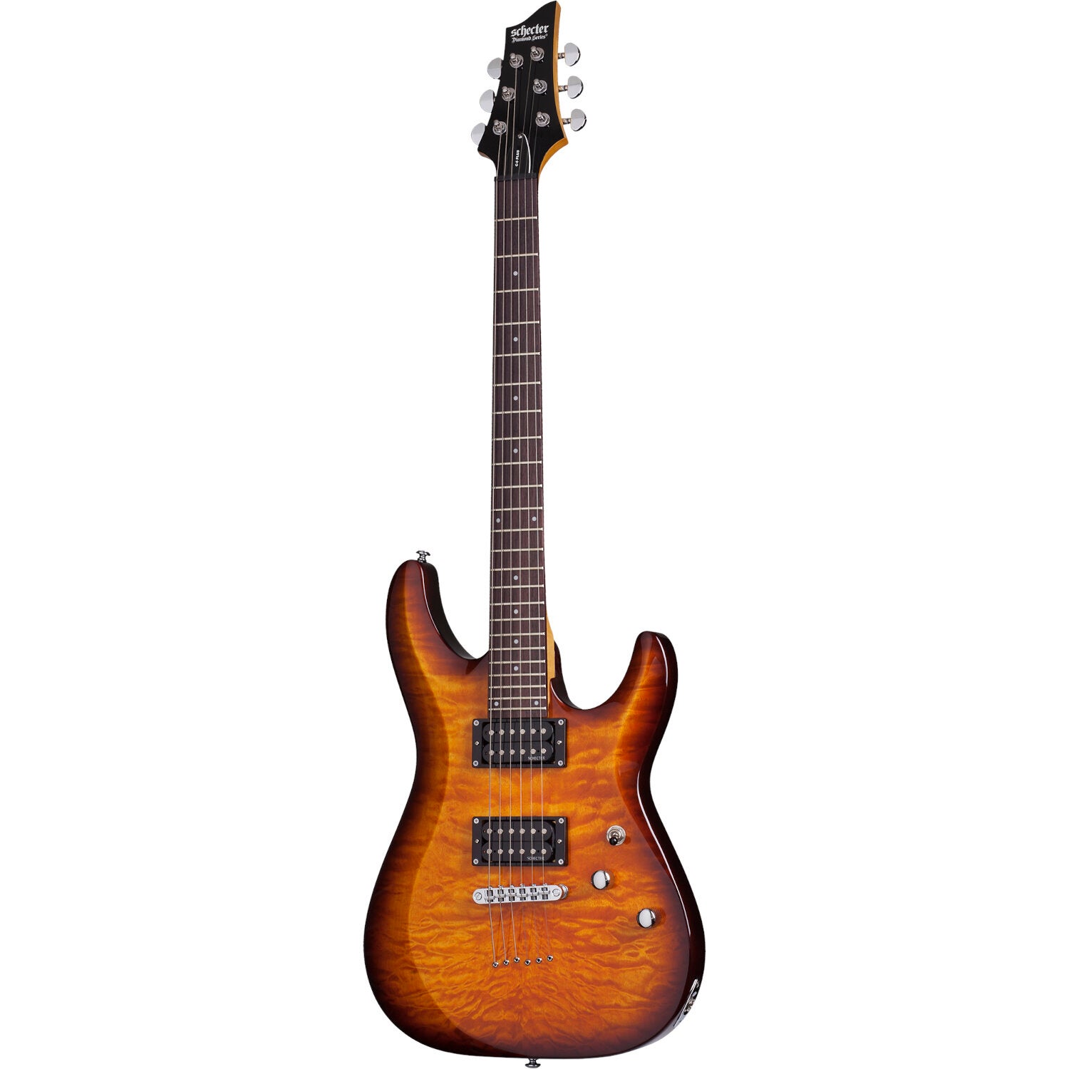 Schecter C-6 Plus Vintage Sunburst