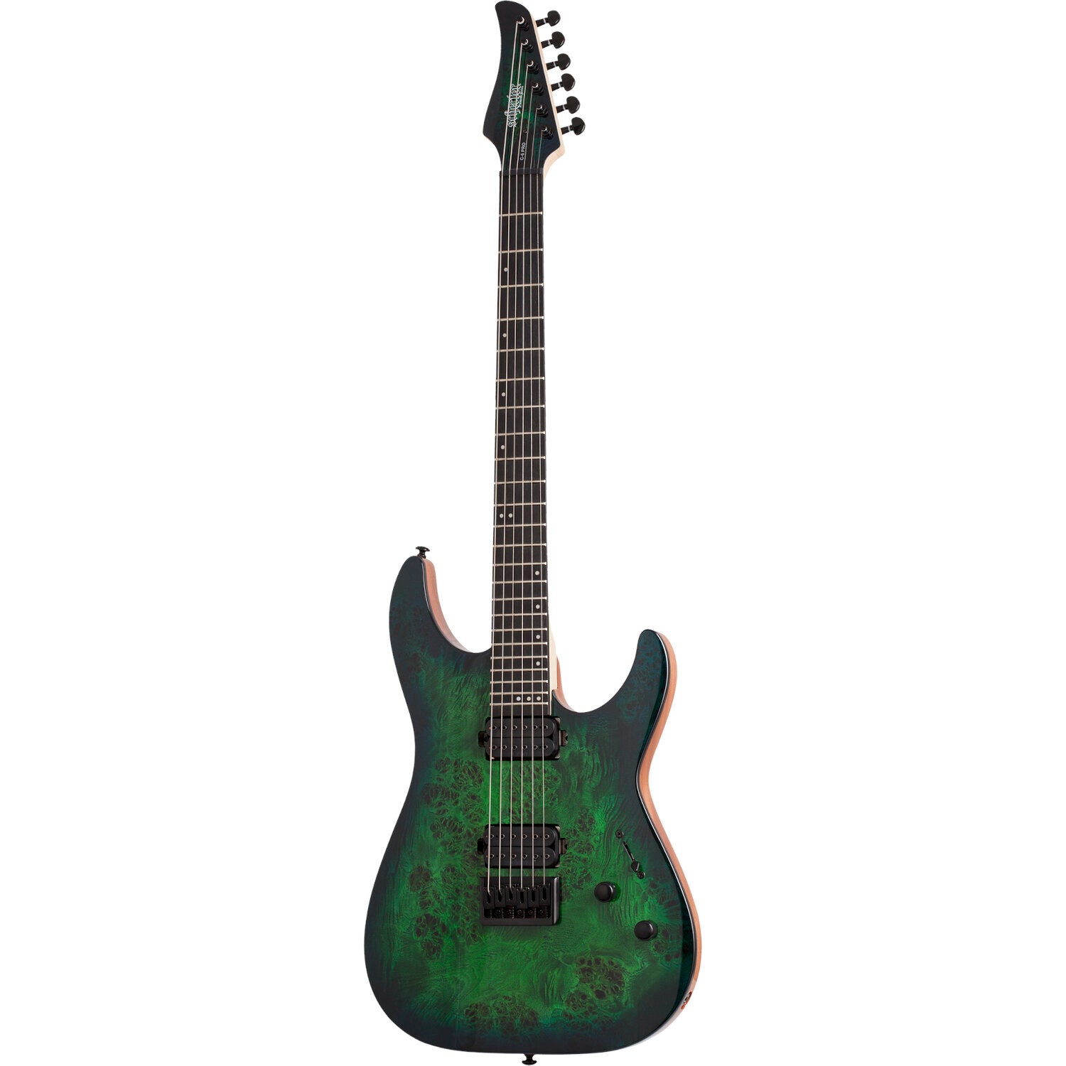 Schecter C-6 Pro Aqua Burst