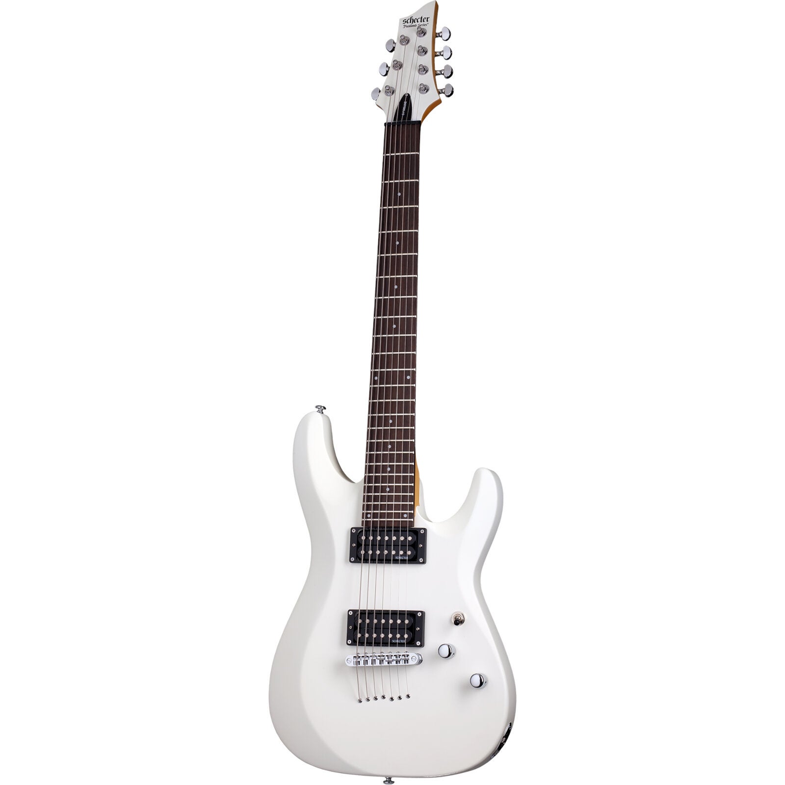 Schecter C-7 Deluxe Satin White