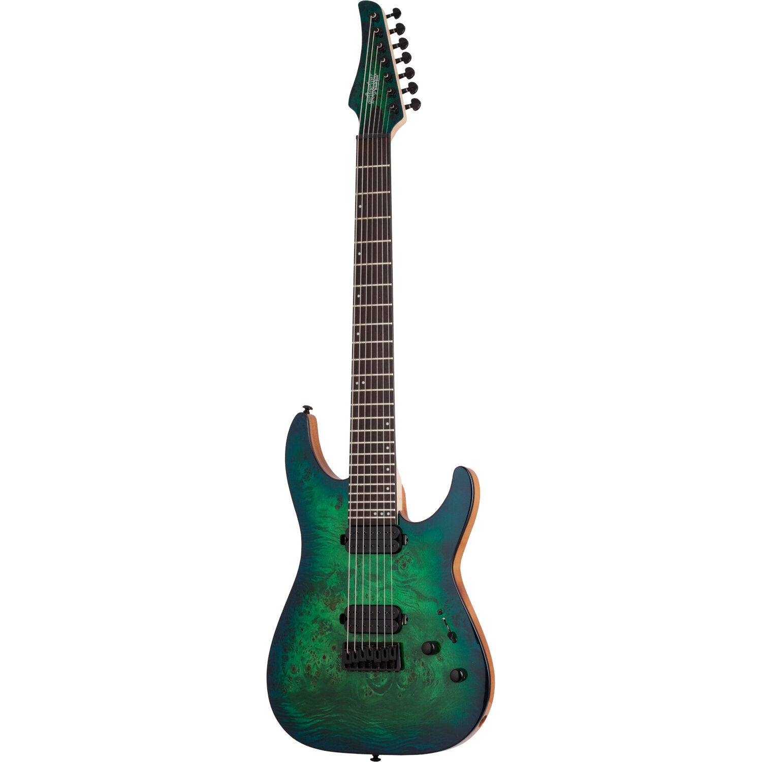 Schecter C-7 Pro Aqua Burst