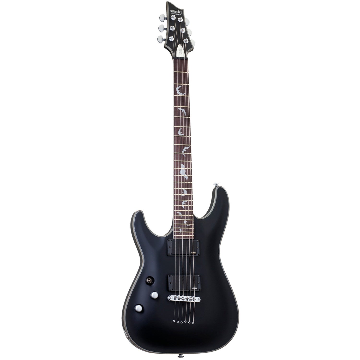 Schecter Damien Platinum-6 Satin Black LH