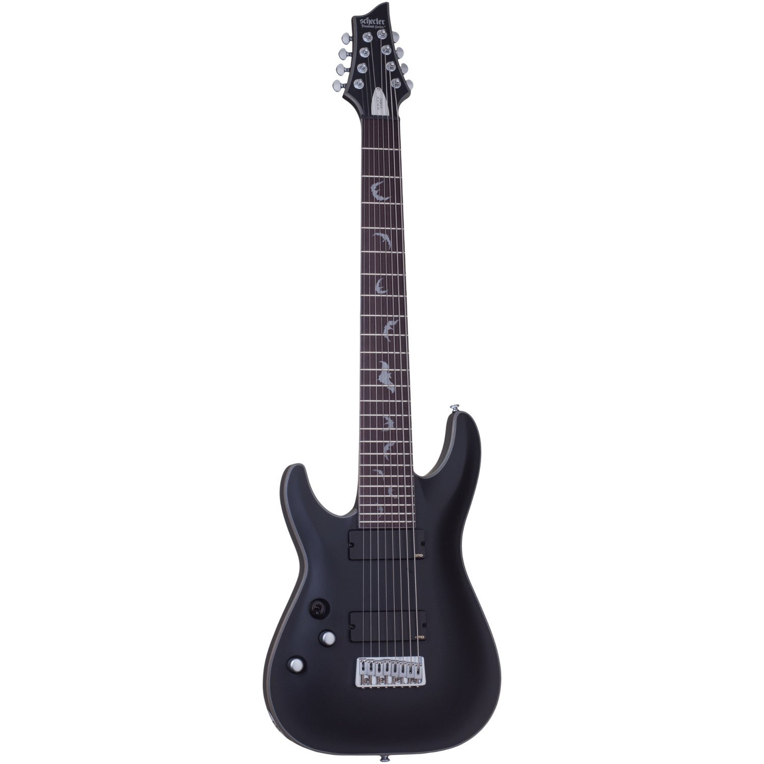 Schecter Damien Platinum-8 Satin Black LH