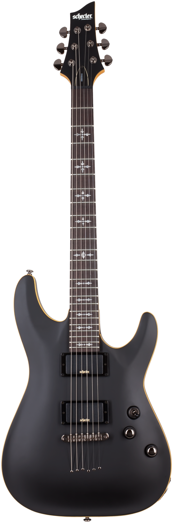 Schecter Demon-6 Aged Black Satin