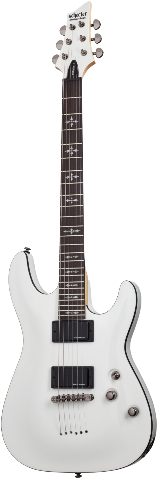 Schecter Demon-6, Vintage White