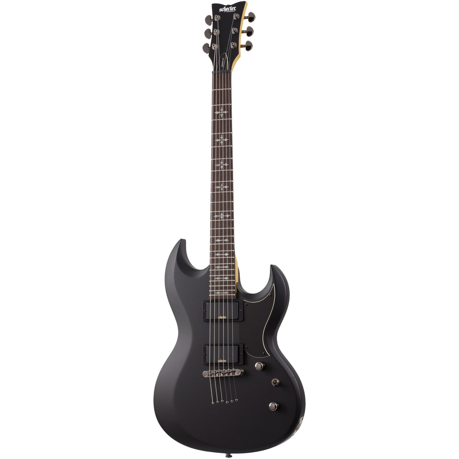 Schecter Demon S-II Aged Black Satin
