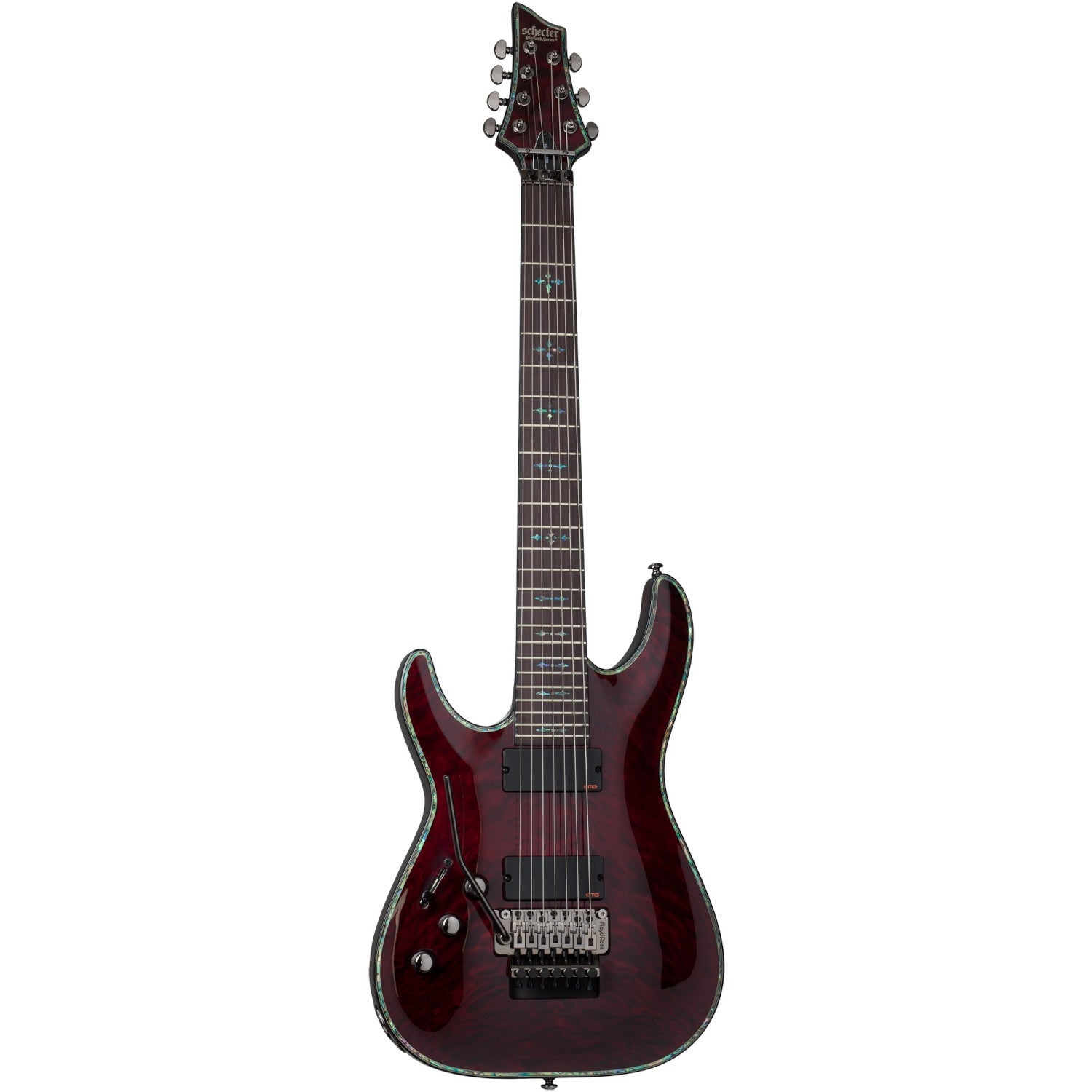 Schecter Hellraiser C-7 FR Black Cherry LH