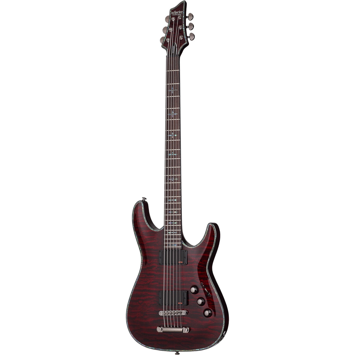 Schecter Hellraiser C-VI Baritone Black Cherry