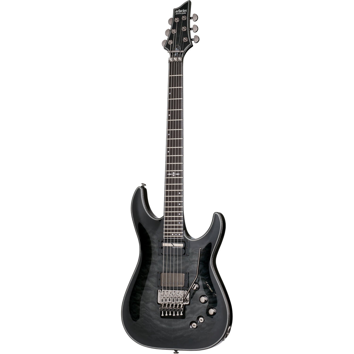 Schecter Hellraiser Hybrid C-1 FR S Trans Black Burst