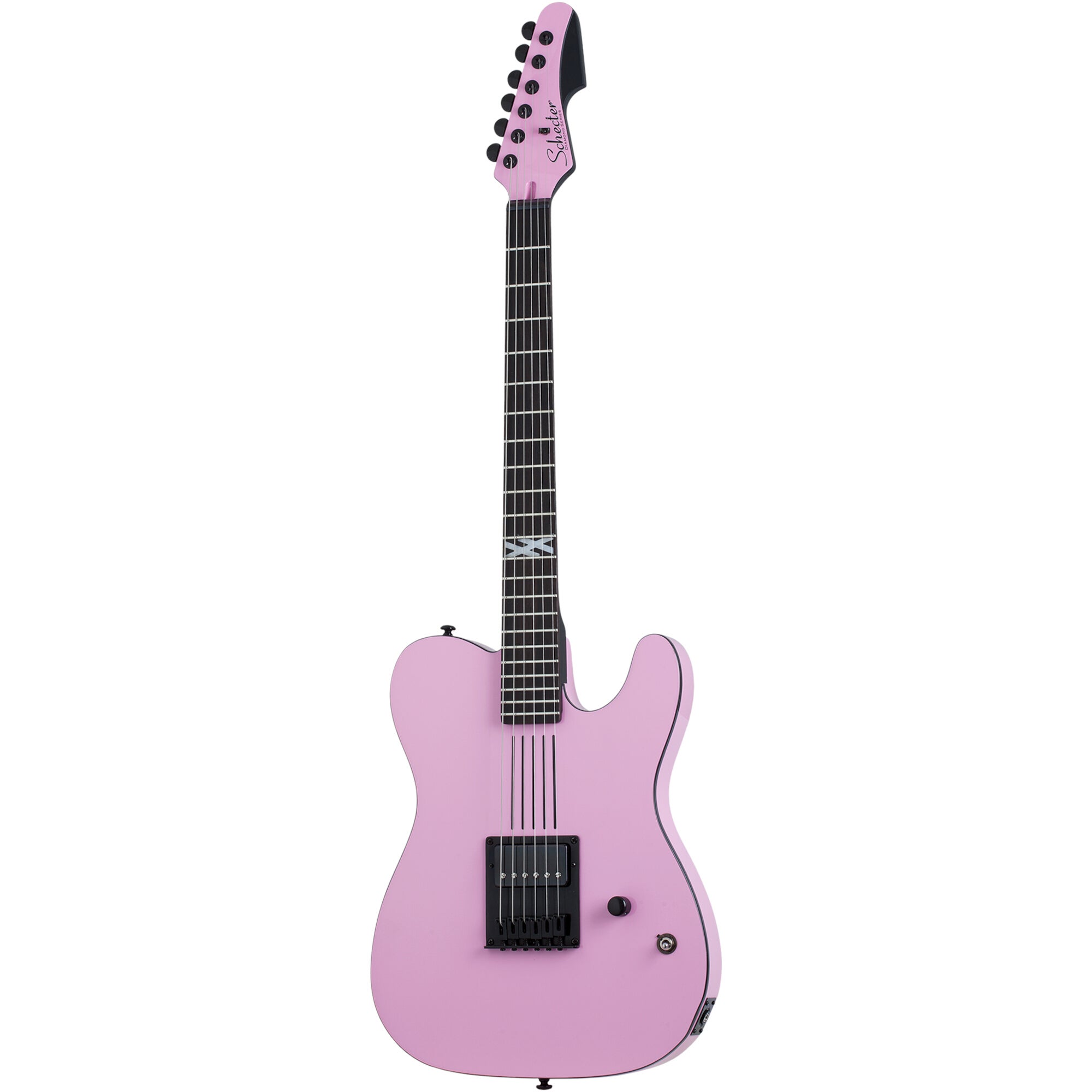 Schecter Machine Gun Kelly Signature PT Downfall Pink