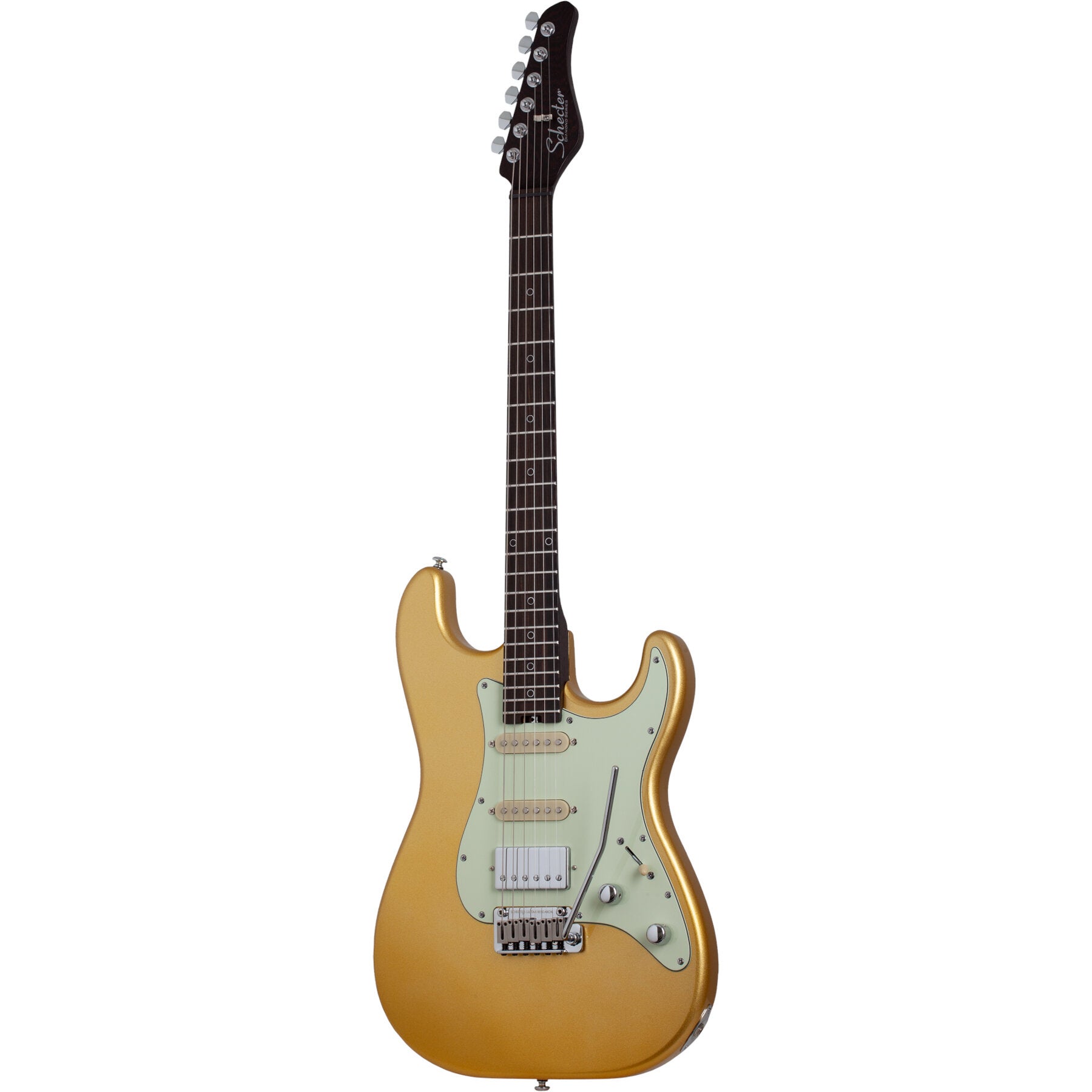 Schecter Nick Johnston Traditional HSS 10th Anniversary Atomic Saffron