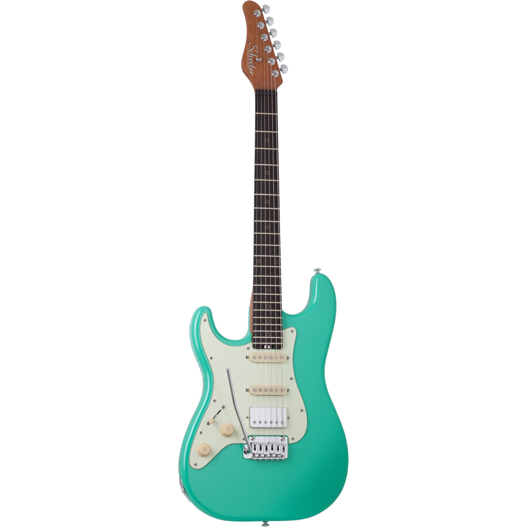 Schecter Nick Johnston Traditional HSS LH Atomic Green