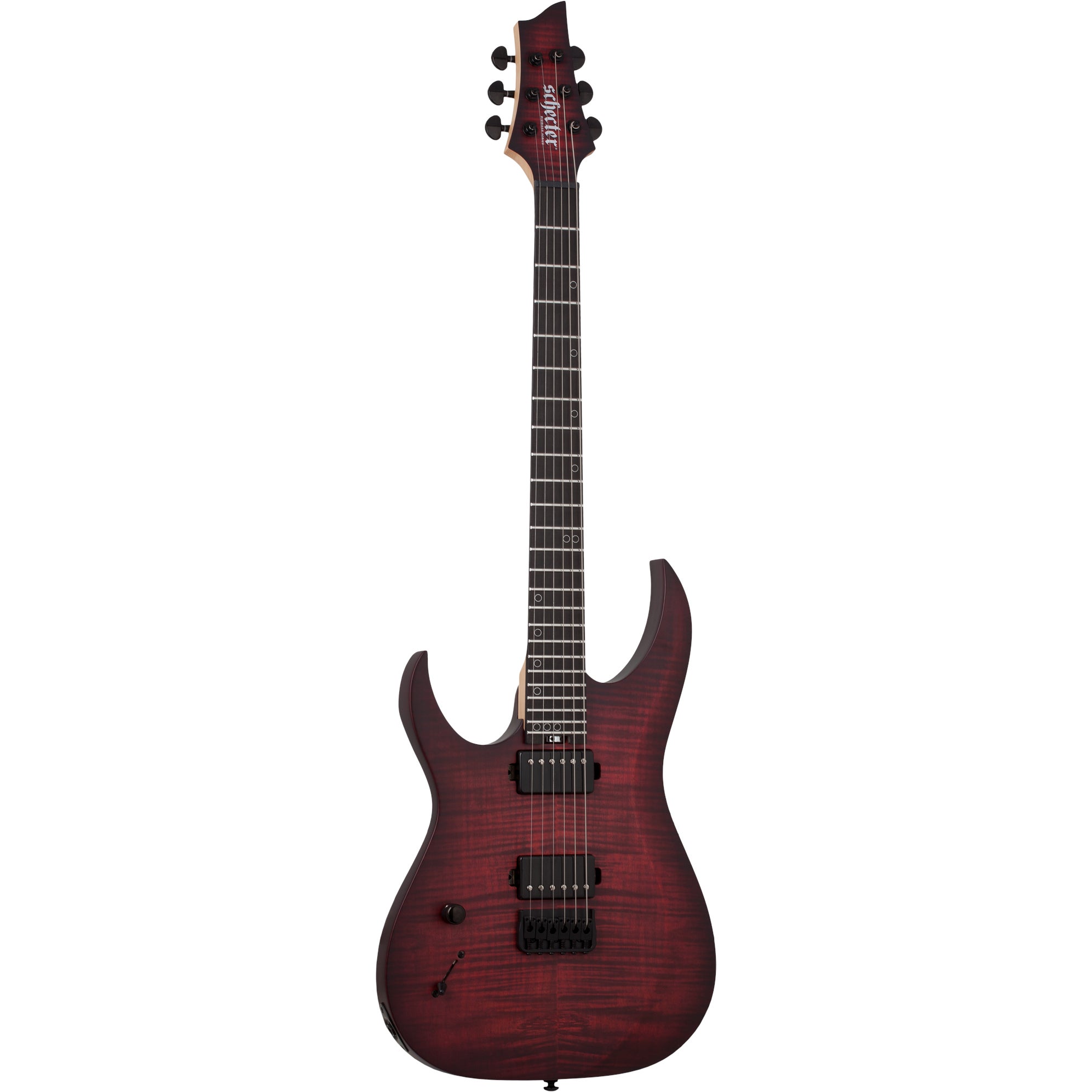 Schecter Sunset-6 Extreme Satin Scarlet Burst