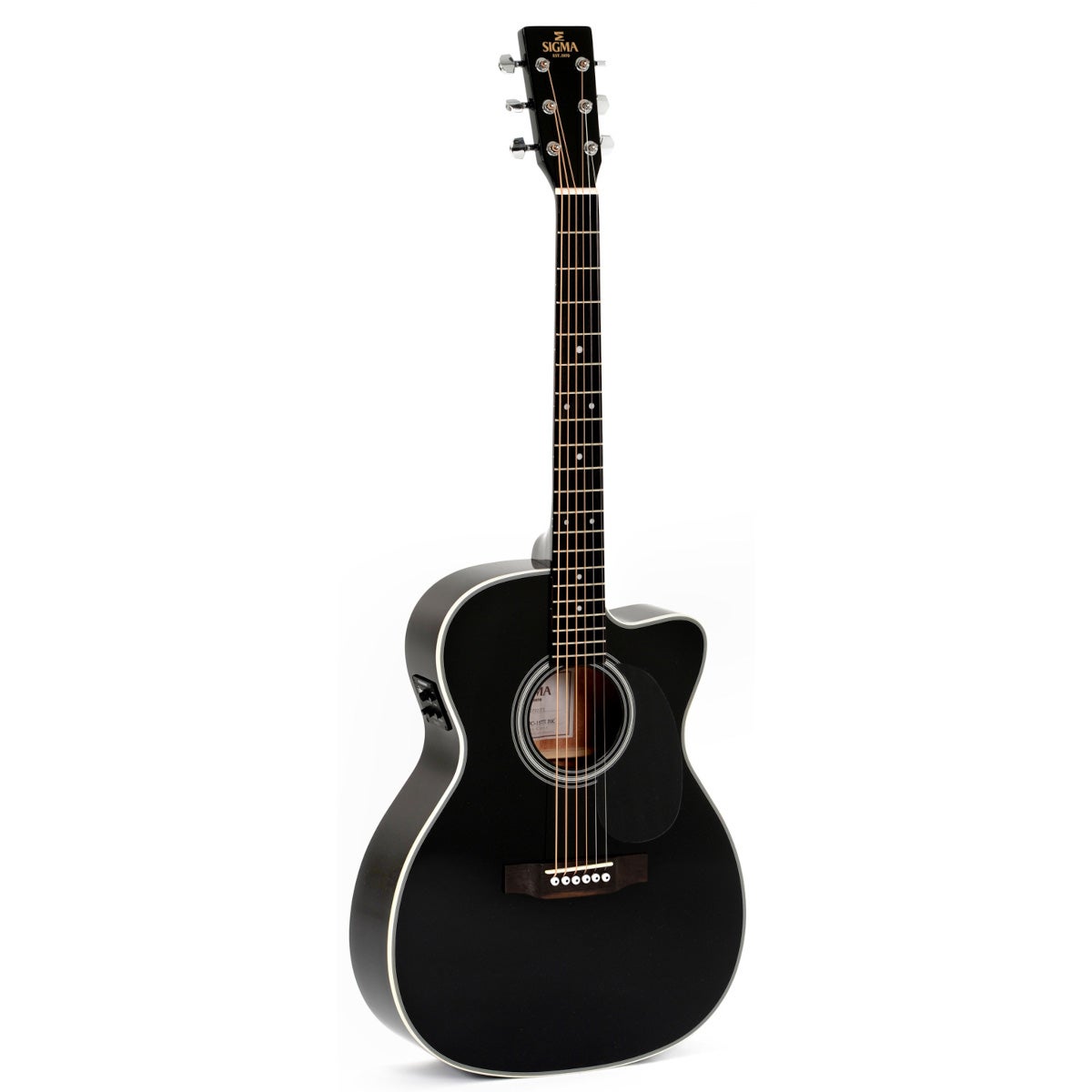 Sigma Guitars 000MC-1E Black