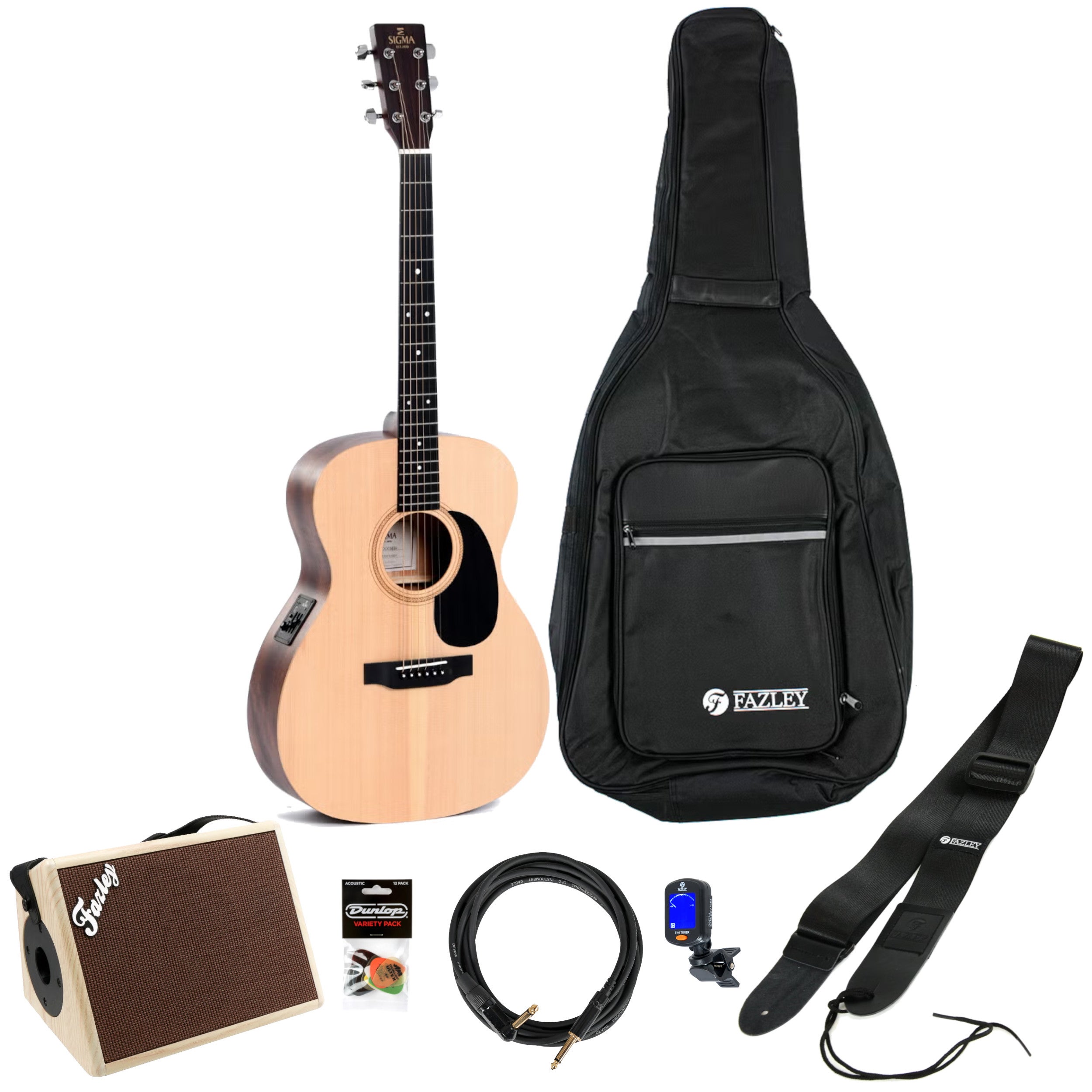 Sigma Guitars 000ME E/A starterset