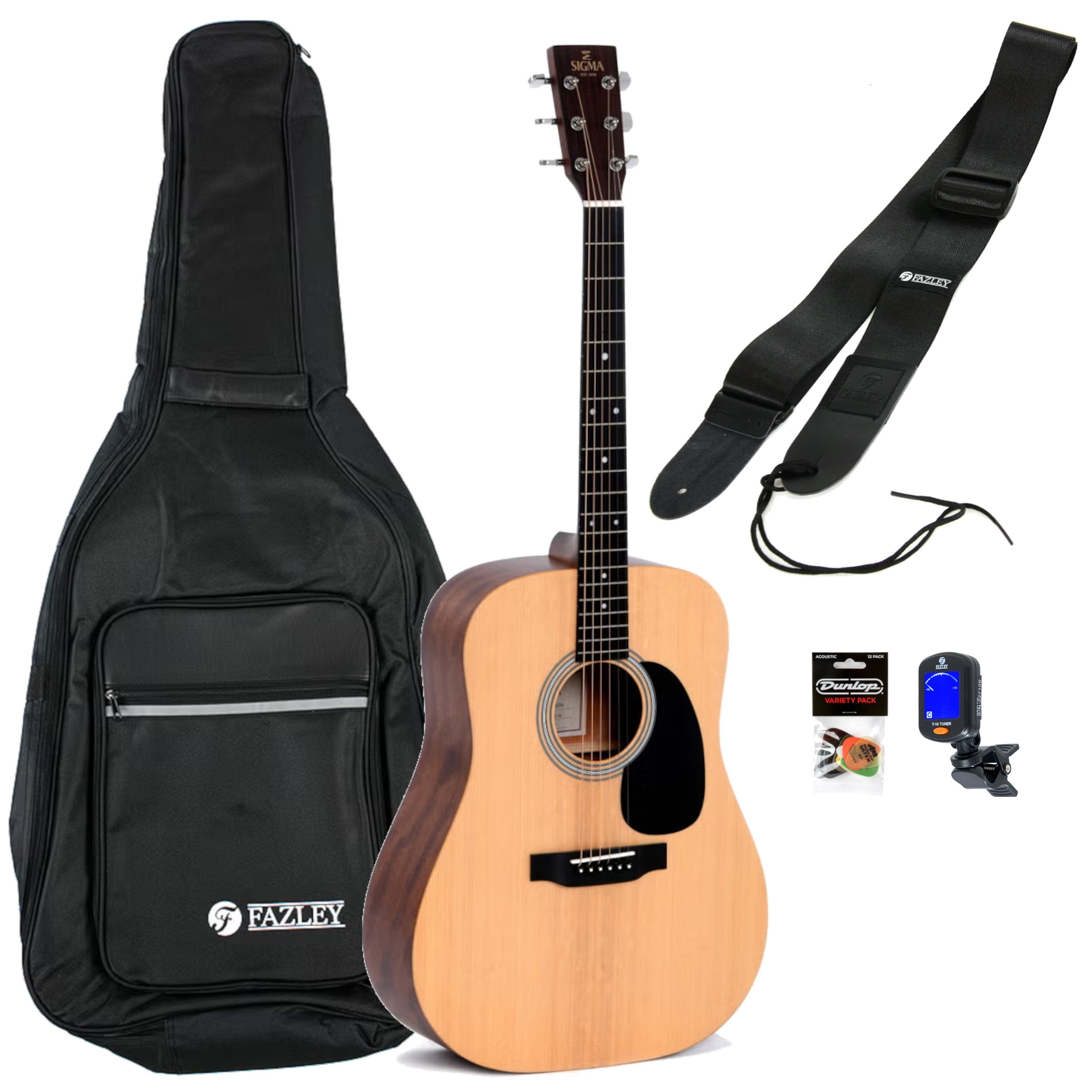 Sigma Guitars DM-ST westerngitaar starterset