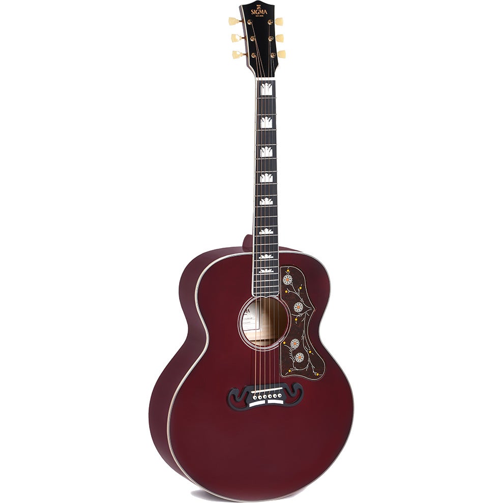 Sigma Guitars GJA-SG200 Translucent Wine Red