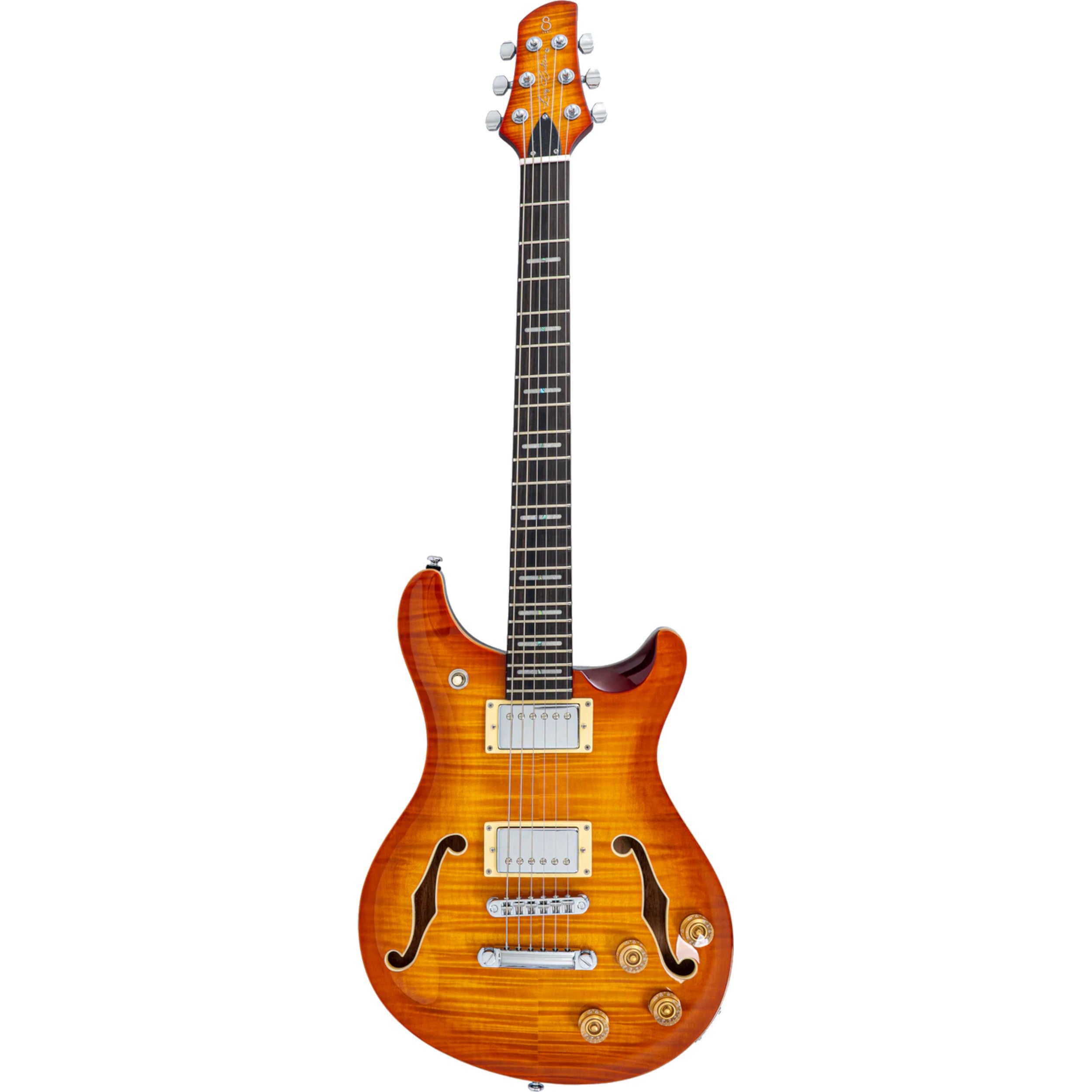 Sire Larry Carlton Q7 Hollow Amber Burst