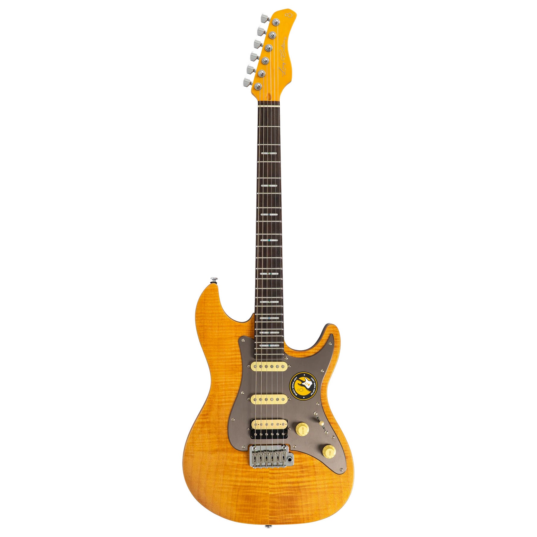Sire Larry Carlton S7 Flamed Maple New Gen Natural Satin