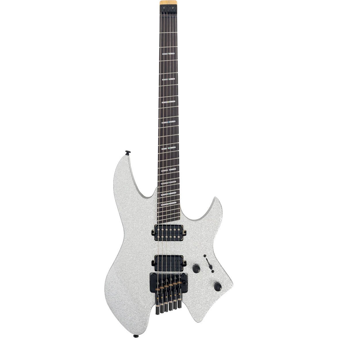 Sire Larry Carlton X6 6-String Headless Silver Sparkle