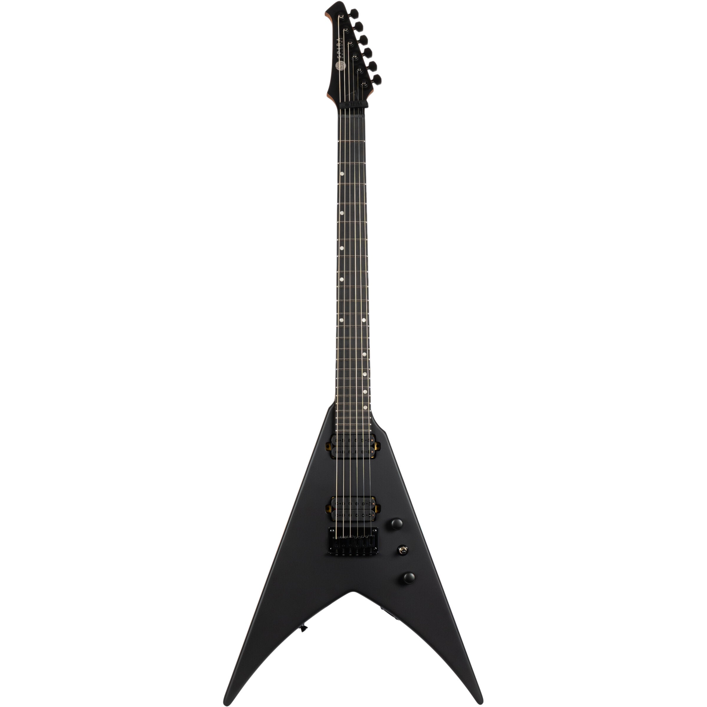 Spira Guitars V-400 MBK Satin Black