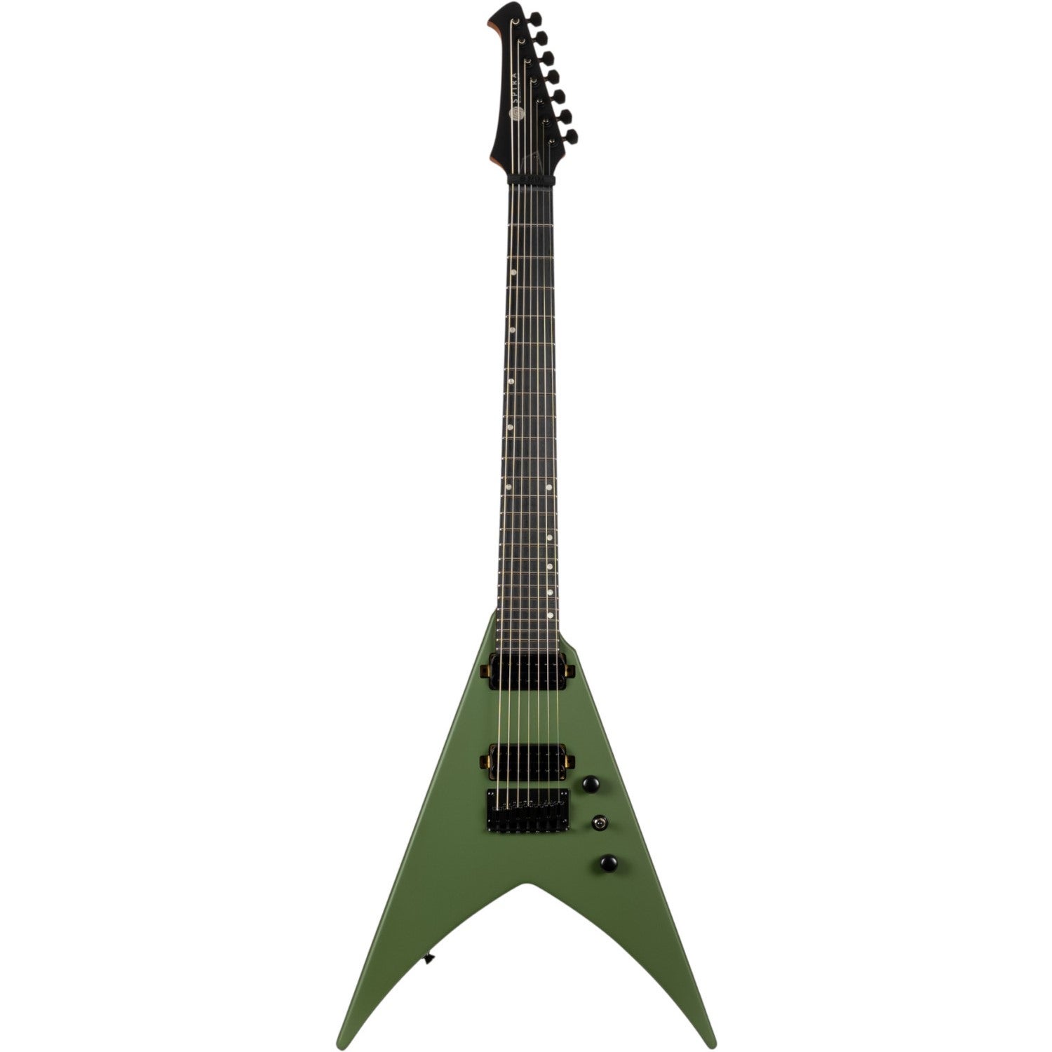 Spira Guitars V-407 MGR Satin Dark Green