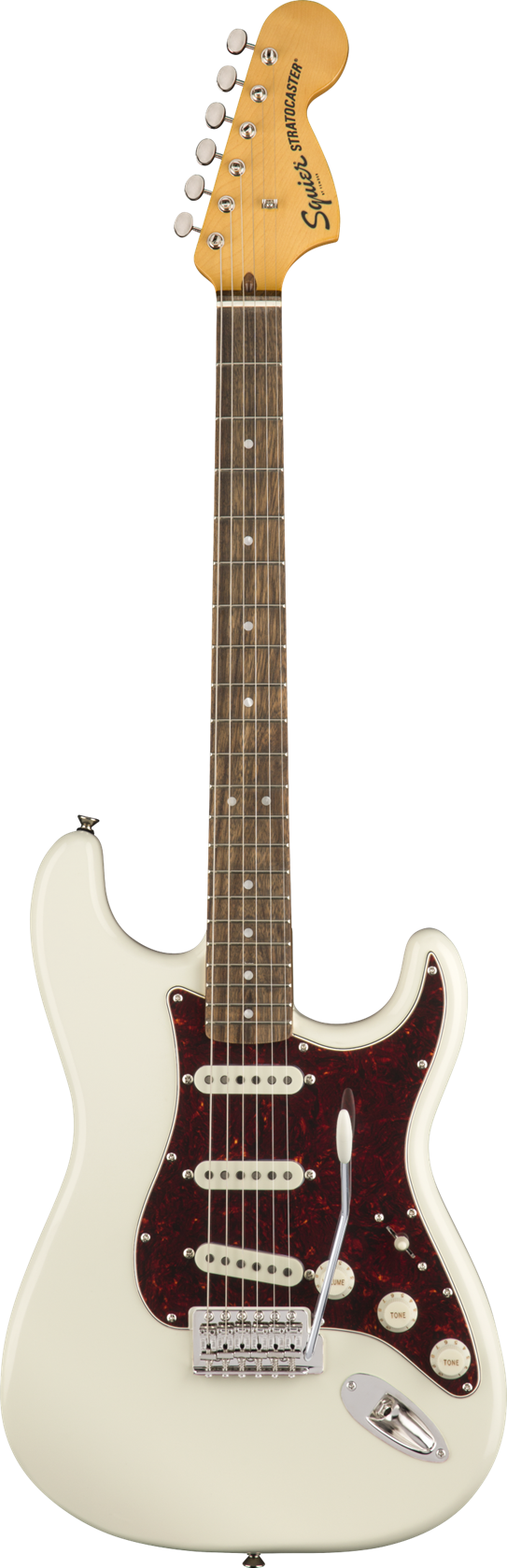 Squier Classic Vibe '70s Stratocaster Olympic White, Laurel Fingerboard