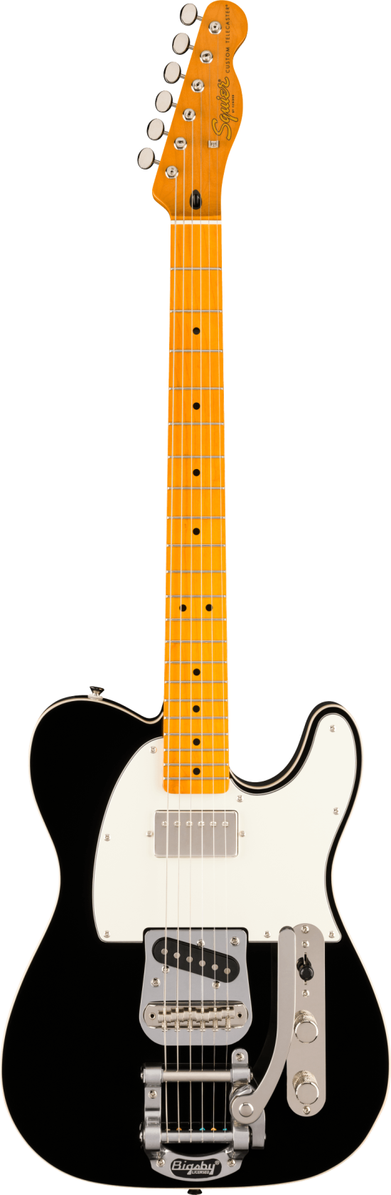 Squier FSR Classic Vibe Custom Telecaster SH Bigsby Black MN