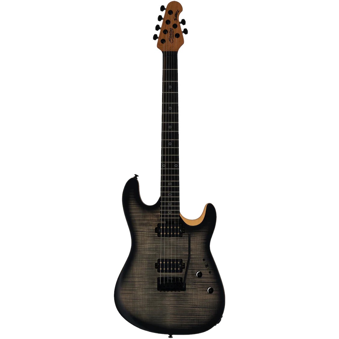 Sterling by Music Man Rabea Massaad Artist Series Sabre Ashen Burst elektrische gitaar