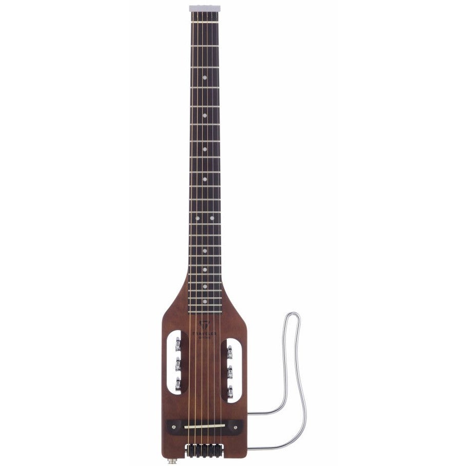 Traveler Guitar Ultra-Light Acoustic Steel Antique Brown elektrisch-akoestische westerngitaar met tas