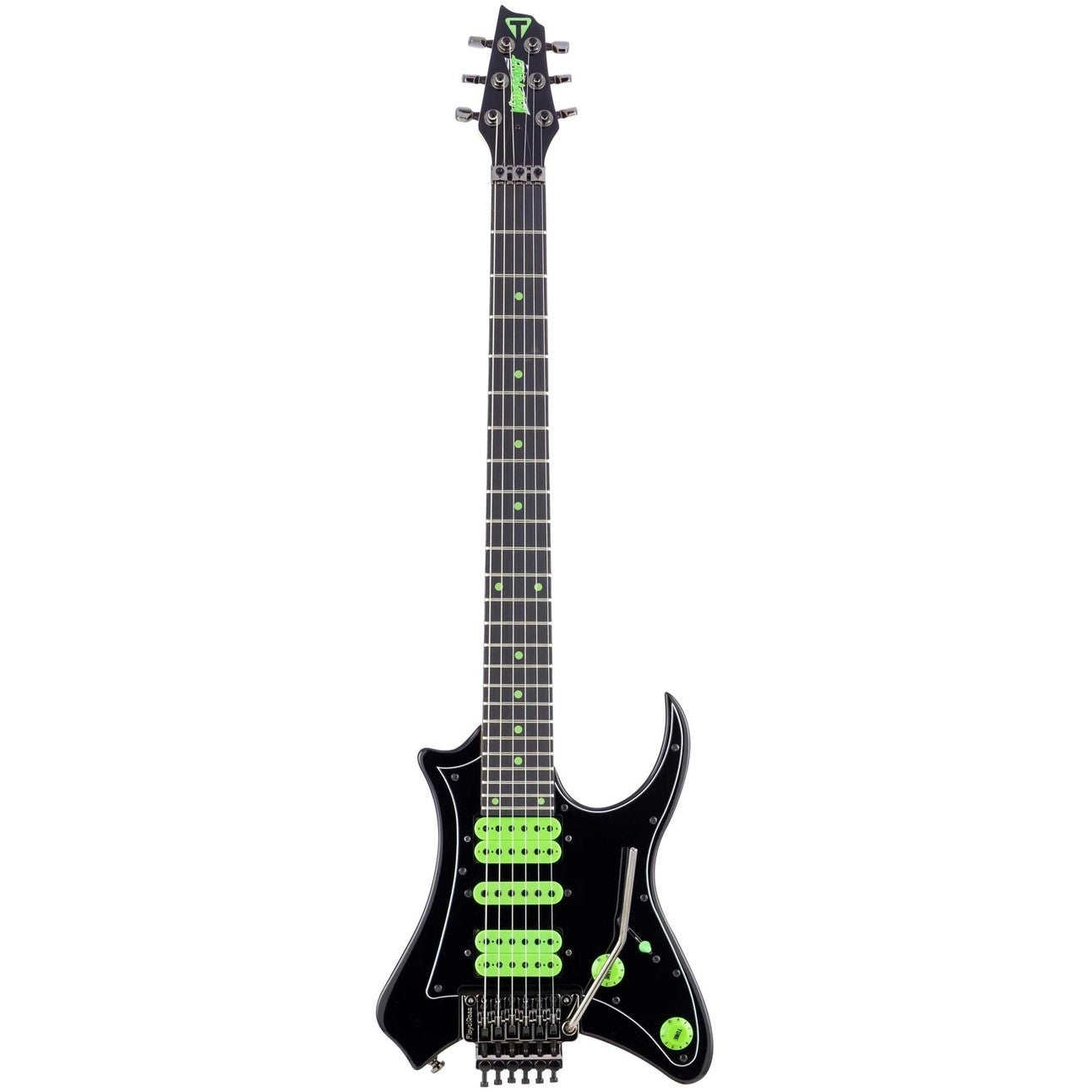 Traveler Guitar Vaibrant Deluxe V88X Cosmic Black