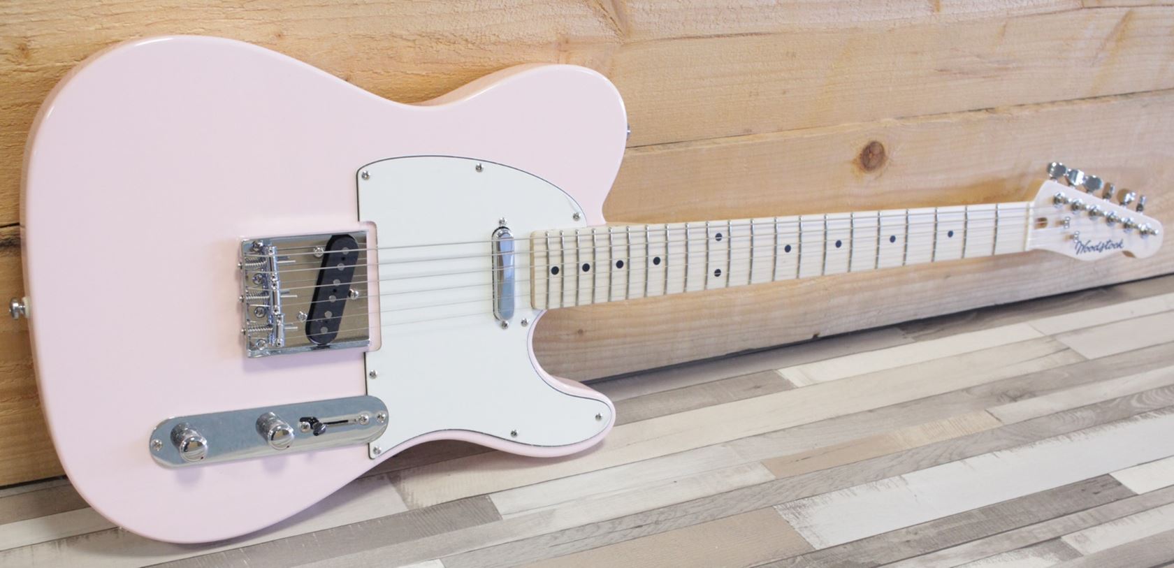 Woodstock Standard T Shell Pink Rock for Ukraine