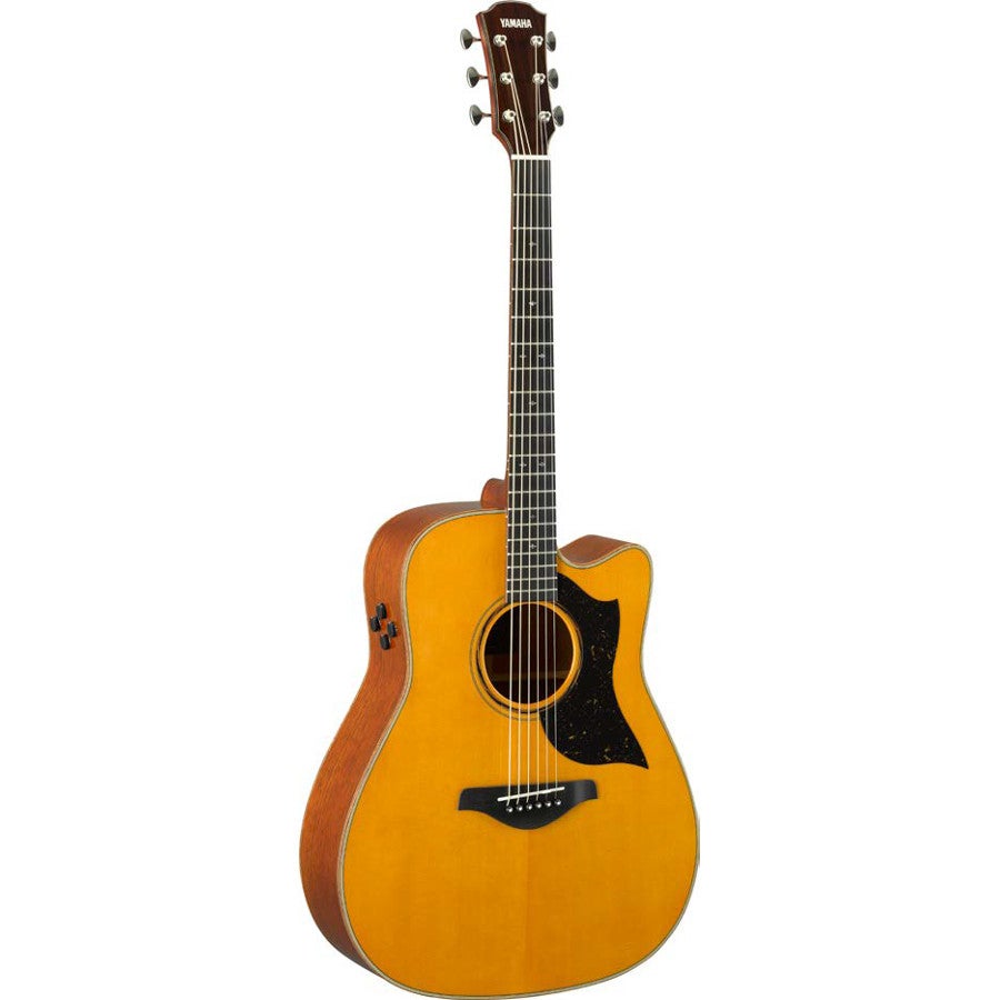 Yamaha A5M ARE Vintage Natural elektrisch-akoestische westerngitaar met koffer
