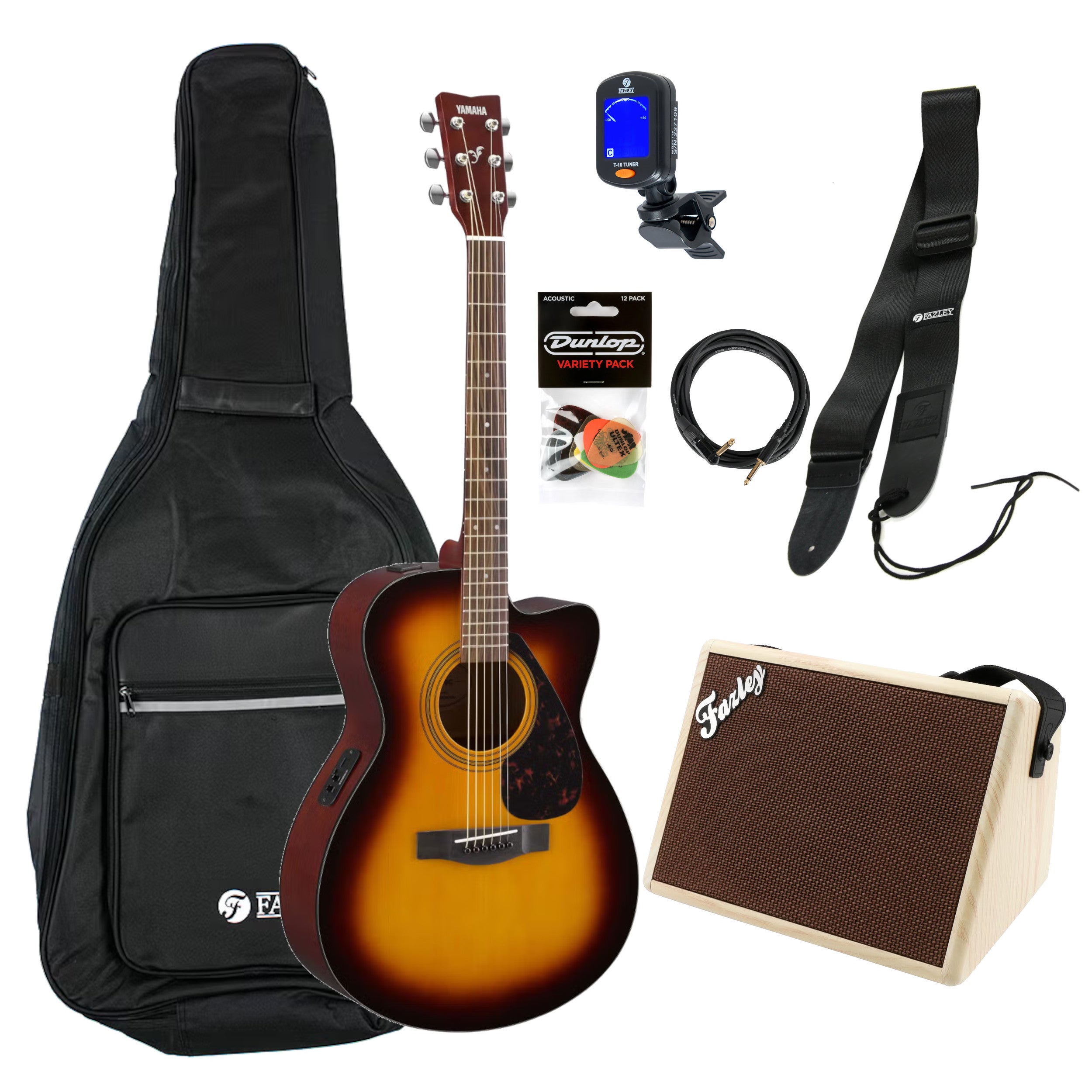 Yamaha FSX315C Tobacco Brown Sunburst