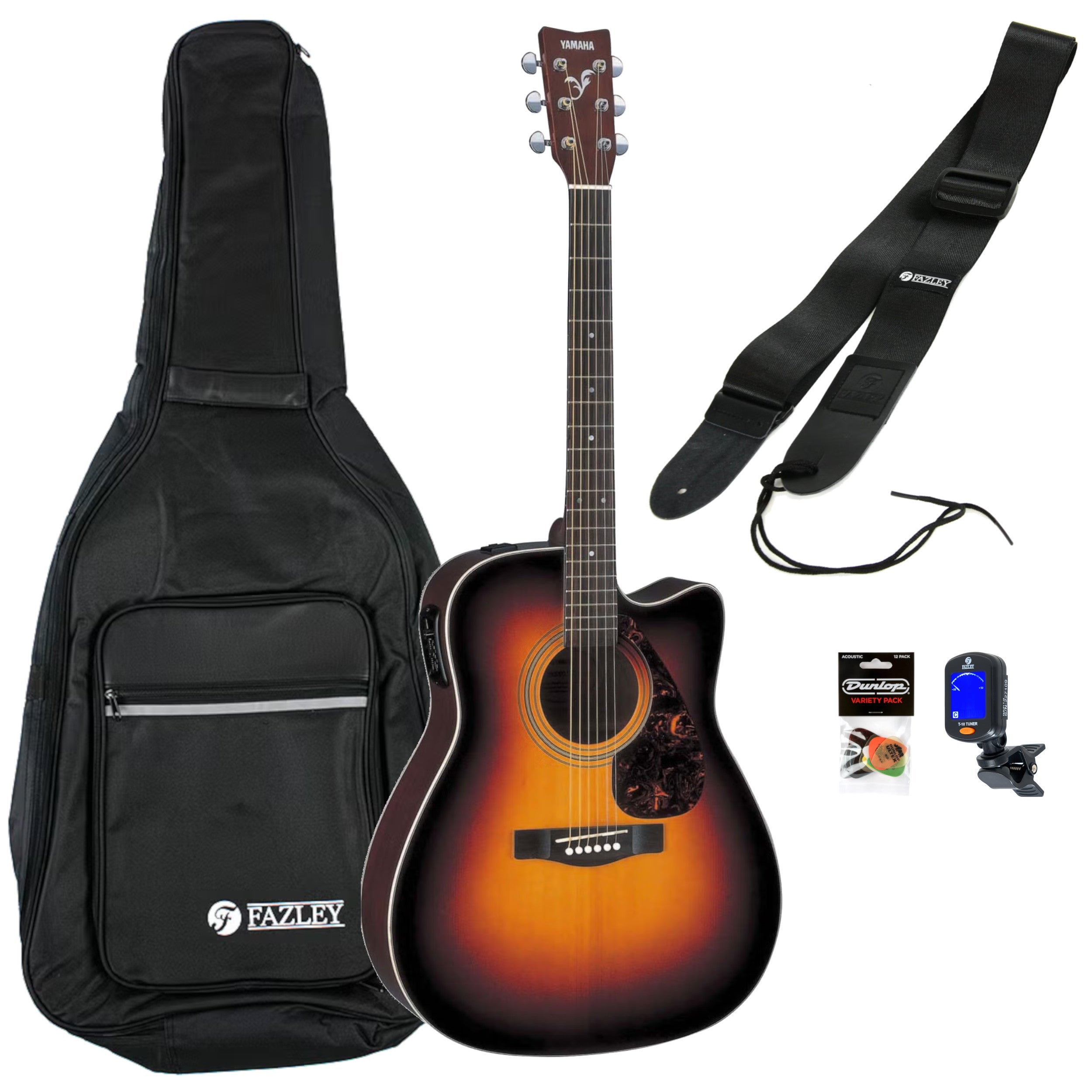 Yamaha FX370C Tobacco Brown Sunburst