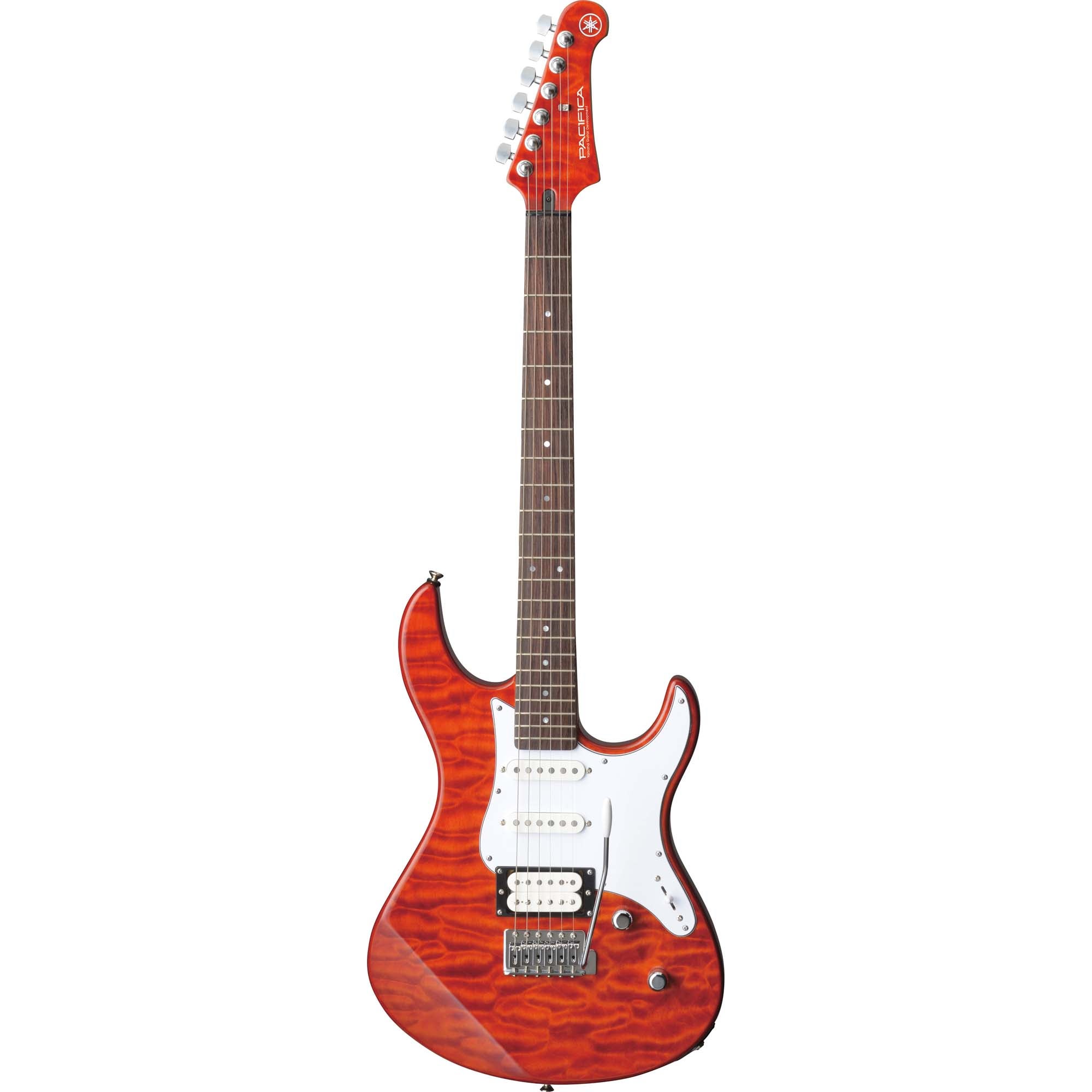Yamaha PACIFICA212VQM Caramel Brown 6-snarige elektrische gitaar