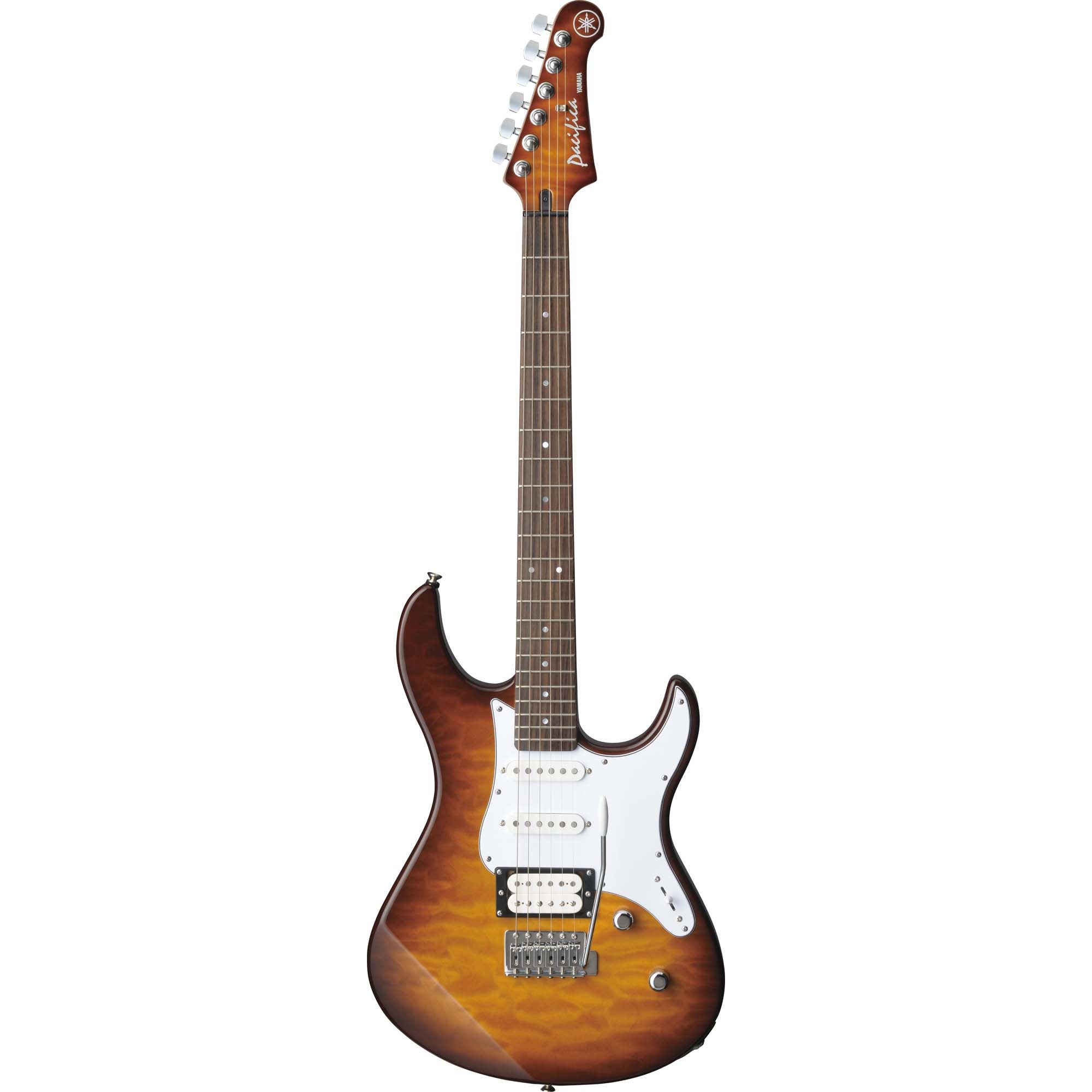 Yamaha PACIFICA212VQM Tobacco Brown Sunburst
